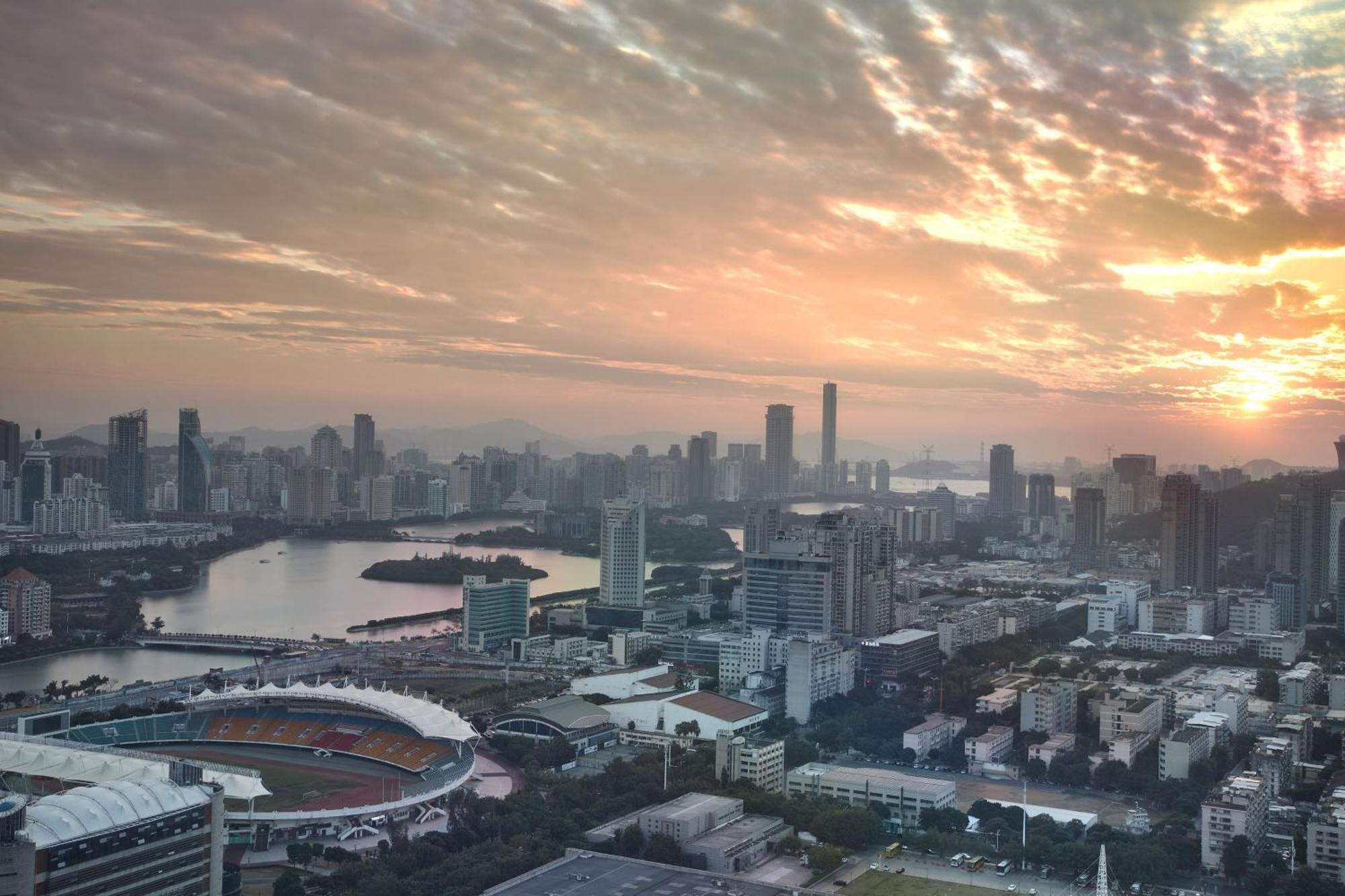ホテル ザ ウェスティン シアメン 廈門市 エクステリア 写真